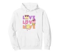 Spongebob Squarepants Patrick & Gary Love Valentine's Day Felpa con Cappuccio