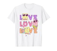 Spongebob Squarepants Patrick & Gary Love Valentine's Day Maglietta