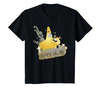 Spongebob Squarepants Patrick Has Swag Maglietta, Bambini, Nero, 8 Anni