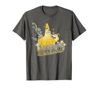 Spongebob Squarepants Patrick Has Swag Maglietta, Uomo, Asfalto, 5XL