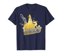 Spongebob Squarepants Patrick Has Swag Maglietta, Uomo, Navy, 5XL