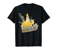 Spongebob Squarepants Patrick Has Swag Maglietta, Uomo, Nero, M