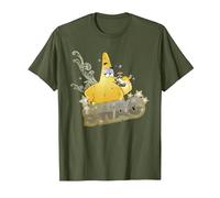 Spongebob Squarepants Patrick Has Swag Maglietta, Uomo, Oliva, M