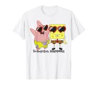 Spongebob Squarepants & Patrick Heart Glasses Portrait Maglietta