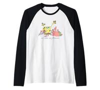 Spongebob Squarepants Patrick No Rain No Flowers Maglia con Maniche Raglan