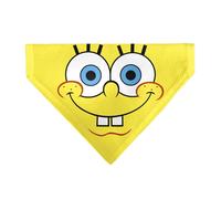 Spongebob Squarepants Pet Bandana Spongebob Squarepants Face Close Up Yellow Sli
