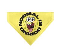 Spongebob Squarepants Pet Bandana Spongebob Squarepants Normal is Boring Pose Ye