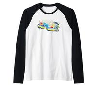 Spongebob Squarepants PRO Boarder Wave Rider Fun 90s Classic Maglia con Maniche Raglan
