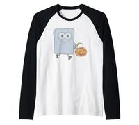 Spongebob Squarepants Pumpkin Halloween Maglia con Maniche Raglan