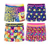 SPONGEBOB SQUAREPANTS Ragazze Esclusivo 4-pack Ragazza Corto Intimo Taglie 4
