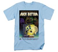SpongeBob SquarePants Rock Bottom - T-Shirt Uomo Light Blue Cotone Manica Corta
