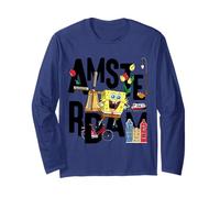 Spongebob Squarepants SB Amsterdam Ufficiale Maglia a Manica