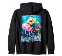 Spongebob Squarepants SB Jellyfish Ufficiale Felpa con Cappuccio