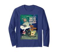 Spongebob Squarepants She Came from Texas Maglia a Manica