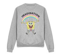 SpongeBob SquarePants Simple Imagination Felpa Adulto Unisex (TV12869)