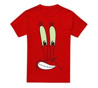 SpongeBob SquarePants Smile Maglietta Mr Krabs Viso Adulto Unisex (TV18393)