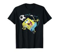 Spongebob Squarepants Soccer Calcio Kick Maglietta