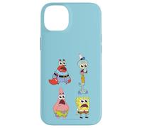 SpongeBob SquarePants SpongeBob Cast Group Stare Logo Custodia per iPhone 14 Plus