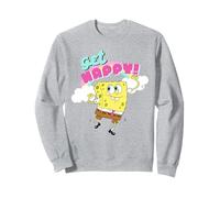 Spongebob Squarepants Spongebob Get Happy Cute Rainbow Felpa