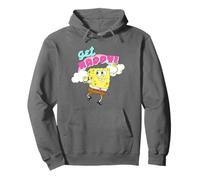 Spongebob Squarepants Spongebob Get Happy Cute Rainbow Felpa con Cappuccio
