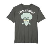 Spongebob Squarepants Squidward I Hate Everyone Maglietta