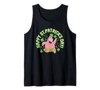 Spongebob Squarepants St. Patrick's Day Green Canotta