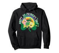 Spongebob Squarepants St. Patrick's Day Holiday Duo Portrait Felpa con Cappuccio