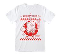 SpongeBob Squarepants T-Shirt Krusty Krab White Heroes Inc