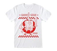 SpongeBob Squarepants T-Shirt Krusty Krab White Size XL