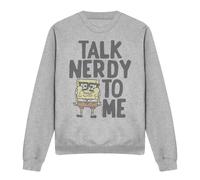 SpongeBob SquarePants Talk Nerdy To Me Felpa Adulto Unisex (TV12929)