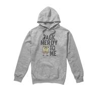SpongeBob SquarePants Talk Nerdy To Me Felpa con Cappuccio Uomo (TV8935)