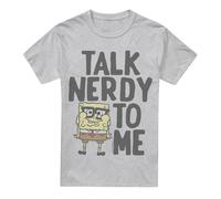 SpongeBob SquarePants Talk Nerdy To Me Maglietta Uomo (TV6792)