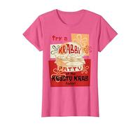 Spongebob Squarepants Try A Krabby Patty At The Krusty Krab Maglietta, Donna, Rosa mélange, 3XL