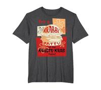 Spongebob Squarepants Try A Krabby Patty At The Krusty Krab Maglietta, Uomo Taglie Grandi, Grigio Scuro, 3X Tall