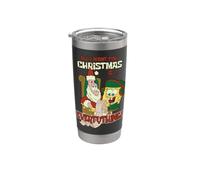 SpongeBob SquarePants Tutto quello che voglio per Natale è... Bicchiere termico in acciaio inox doppia parete