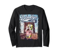 Spongebob Squarepants Ufficiale SB Brooklyn Maglia a Manica