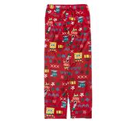 Spongebob Squarepants Vacanza Fair Isle Lounge Pantaloni, Rosso