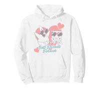 Spongebob Squarepants Valentine's Day Best Friends Forever Felpa con Cappuccio