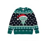 SpongeBob SquarePants Verde Squidward Maglione di Natale Uomini