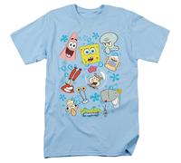 SpongeBob SquarePants - Volti Dei Personaggi - T-Shirt Per Uomini Adulti