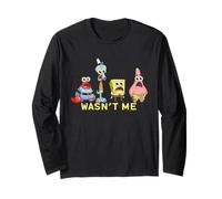 Spongebob Squarepants Wasn't Me Shock Maglia a Manica