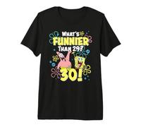 Spongebob Squarepants What’s Funnier Than 29? 30? Birthday Maglietta Premium