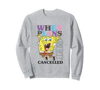 Spongebob Squarepants When Plans Get Cancelled Funny Felpa