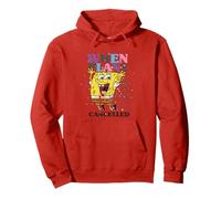 Spongebob Squarepants When Plans Get Cancelled Funny Felpa con Cappuccio