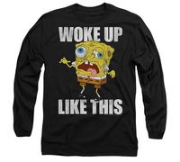 SpongeBob SquarePants Woke Up Like This Meme Maglietta Adulto Unisex (TV10729)