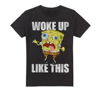 SpongeBob SquarePants Woke Up Like This Meme Maglietta Uomo (TV6672)