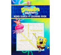 Spongebob Squarepants Word Search and Coloring Book