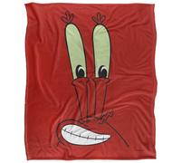 SpongeBob SquarePantsVellutato Viso Mr Krabs Supermorbido Coperta (TV24076)