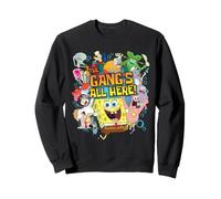 Spongebob The Gang's all Here Felpa