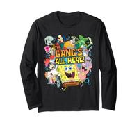 Spongebob The Gang's all Here Maglia a Manica